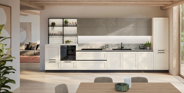 Cucina Moderna lineare Tablet 02 di Veneta Cucine