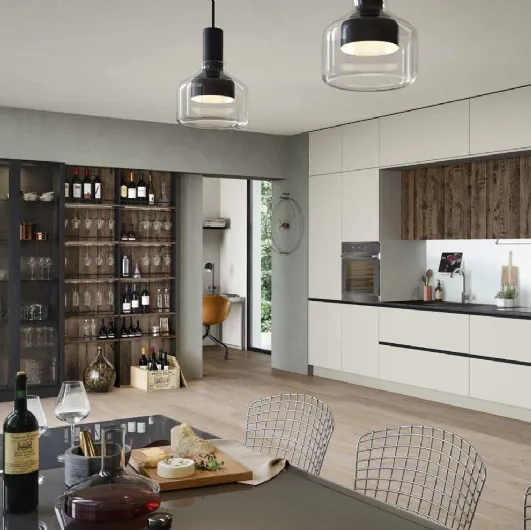 Cucina Moderna angolare Iconica 05 di Veneta Cucine