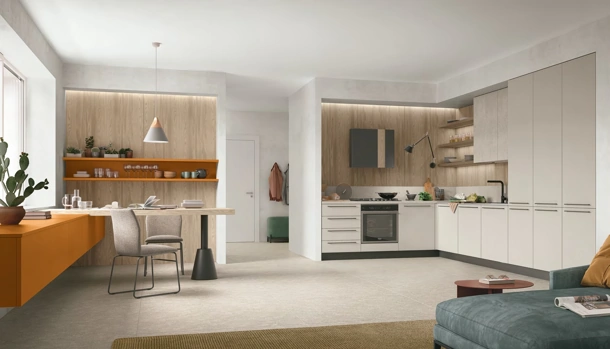 Cucina Moderna angolare Young Modern 07 di Stosa