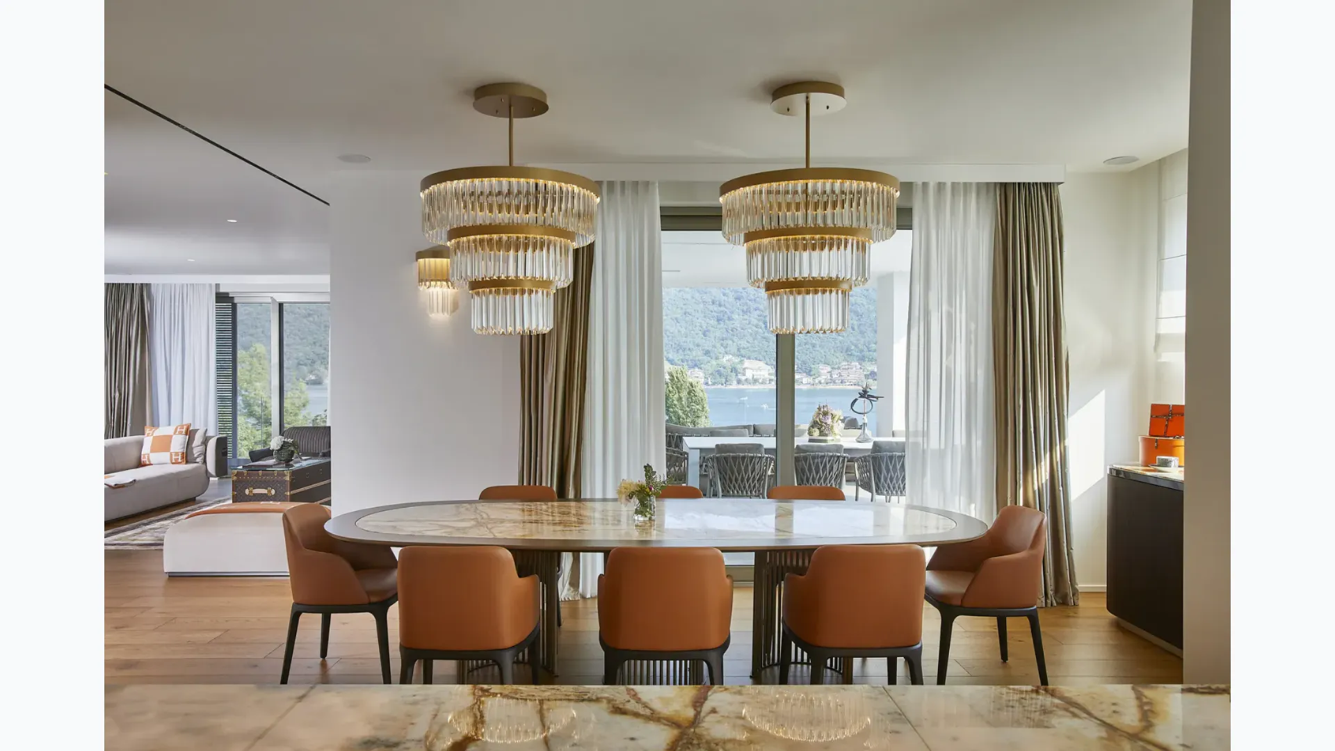 Render progettazione arredamento di design di Ostilio Mobili, negozio di arredamento di design a Brescia