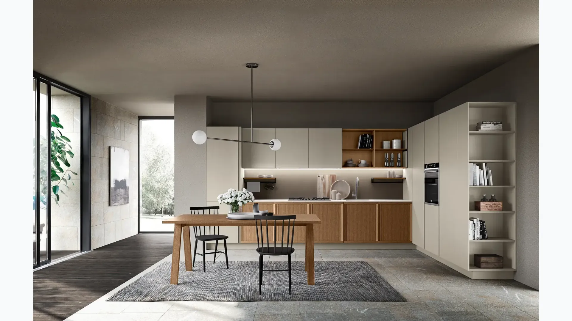 Cucine moderne ad angolo