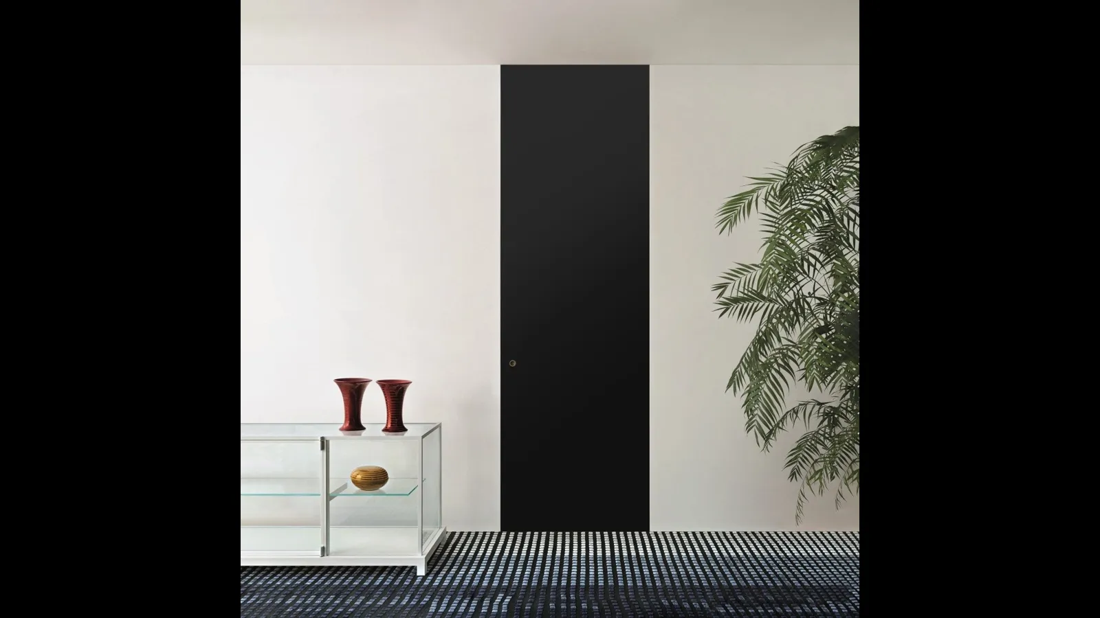 Porta per interni Aladin Pocket Duo di Glas Italia