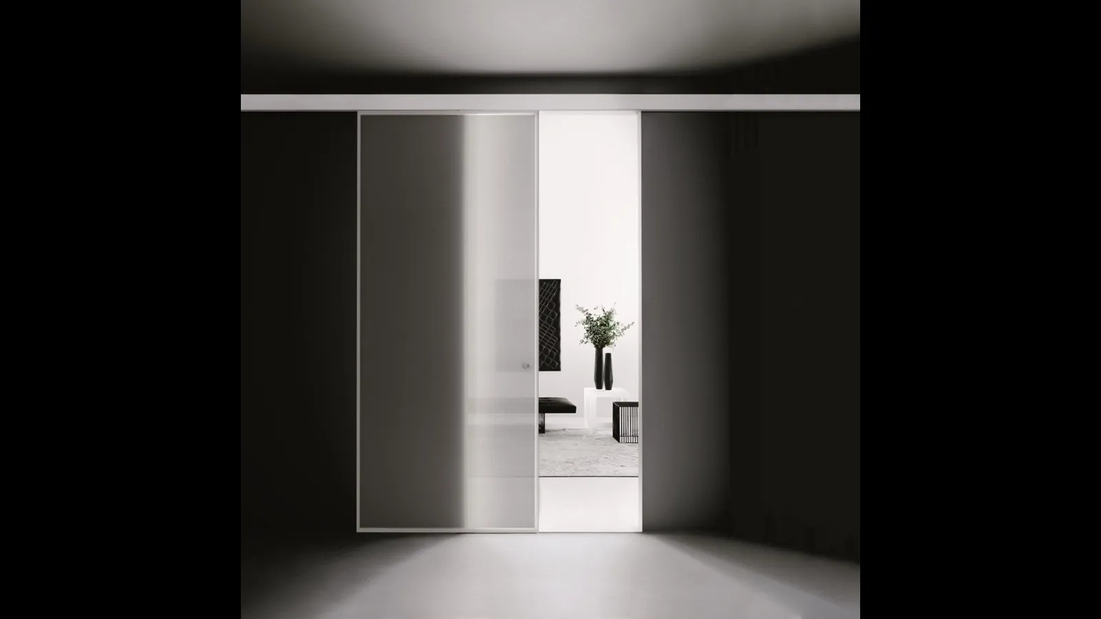 Porta per interni Aladin Slide Mono di Glas Italia