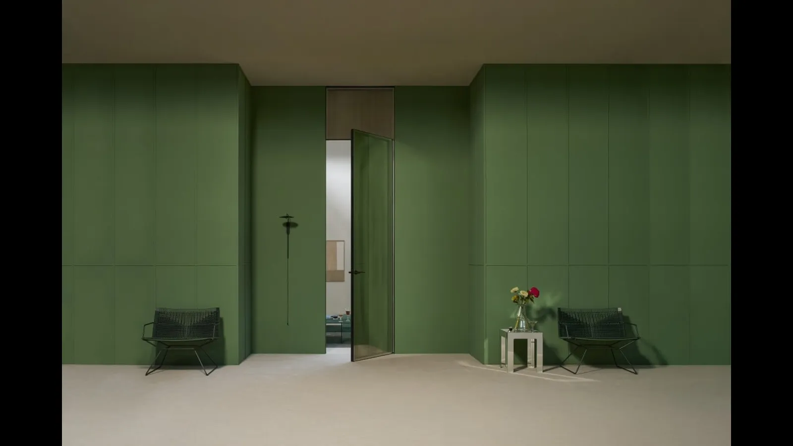 Porta per interni Aladin Swing Plain Duo di Glas Italia