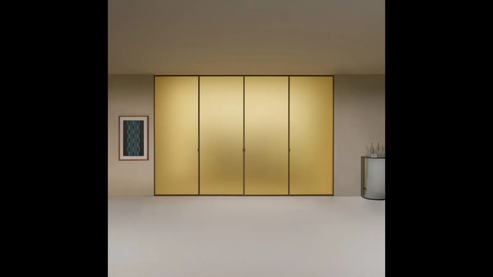 Porta per interni Sherazade Folding di Glas Italia