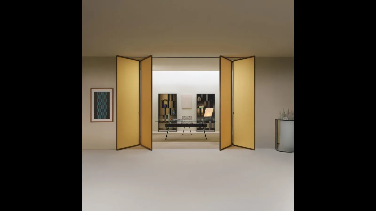 Porta per interni Sherazade Folding di Glas Italia