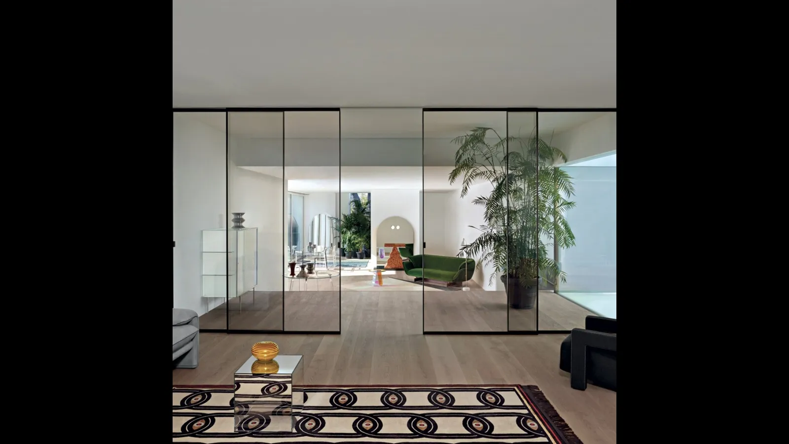 Porta per interni Sherazade Slide di Glas Italia