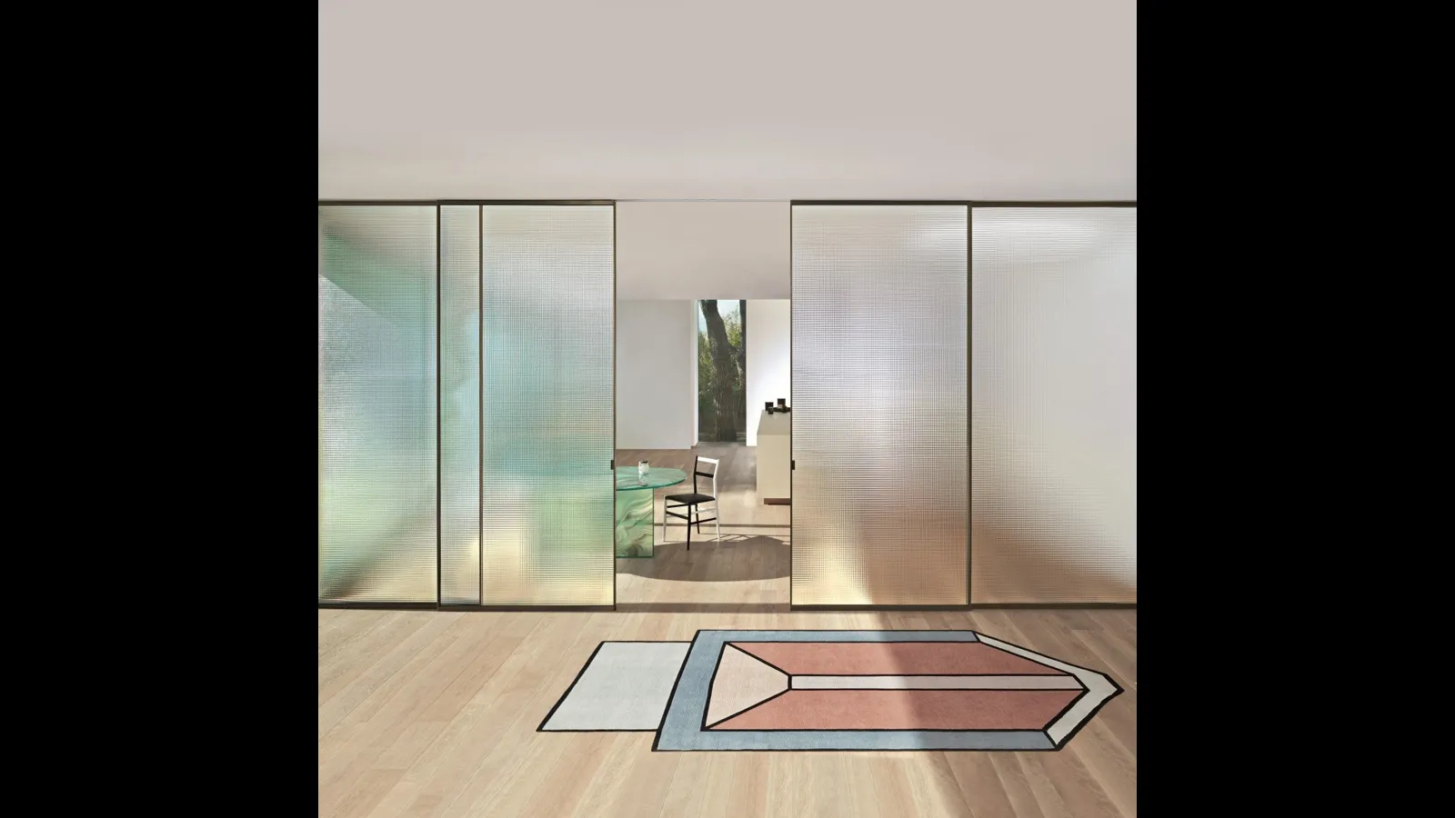 Porta per interni Sherazade Slide di Glas Italia