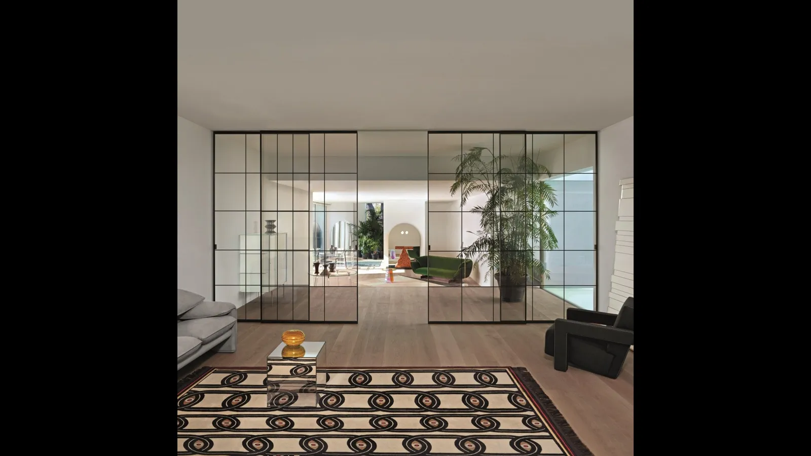 Porta per interni Sherazade Slide Plus di Glas Italia