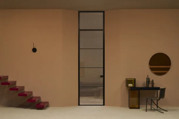 Porta per interni Sherazade Swing Slim Jambs Plus di Glas Italia