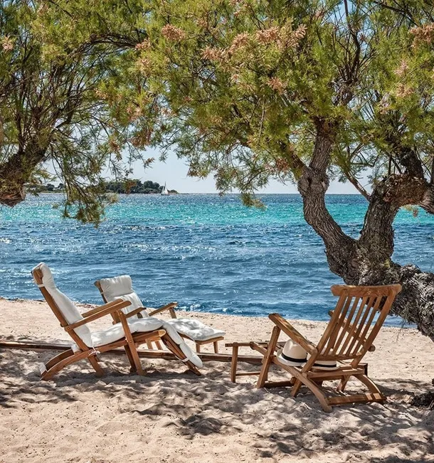 Sdraio in Teak Cruise di Ethimo