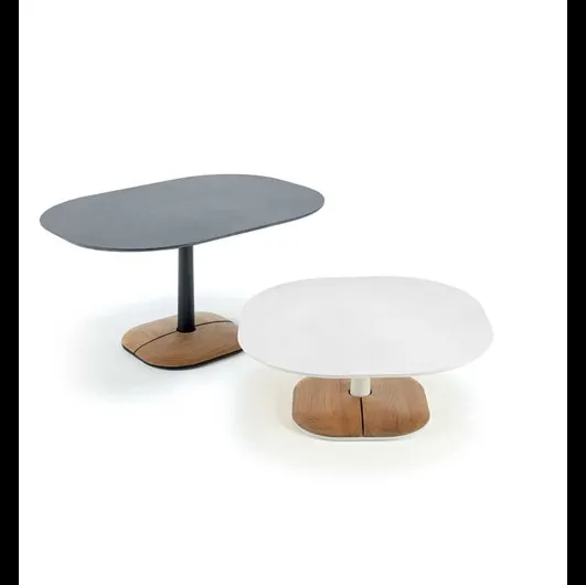 Tavolino Enjoy in pietra ceramica di Ethimo