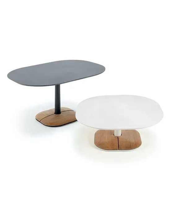 Tavolino Enjoy in pietra ceramica di Ethimo