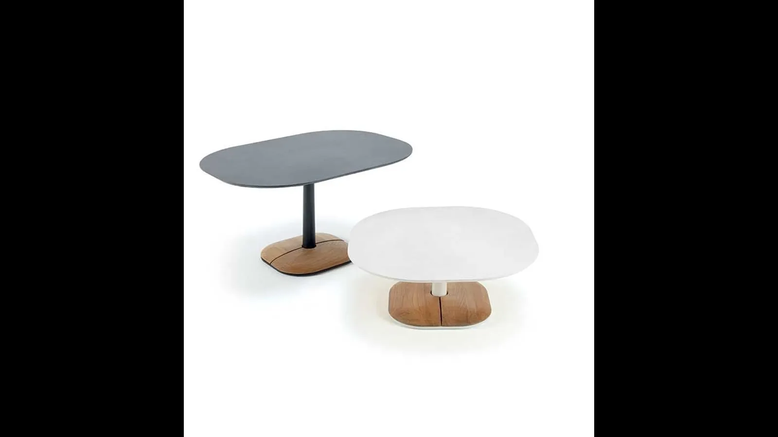 Tavolino Enjoy in pietra ceramica di Ethimo