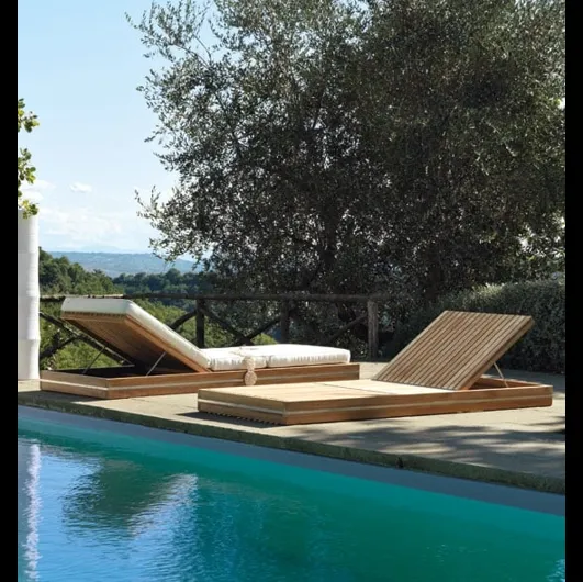 Lettino in Teak Essenza di Ethimo
