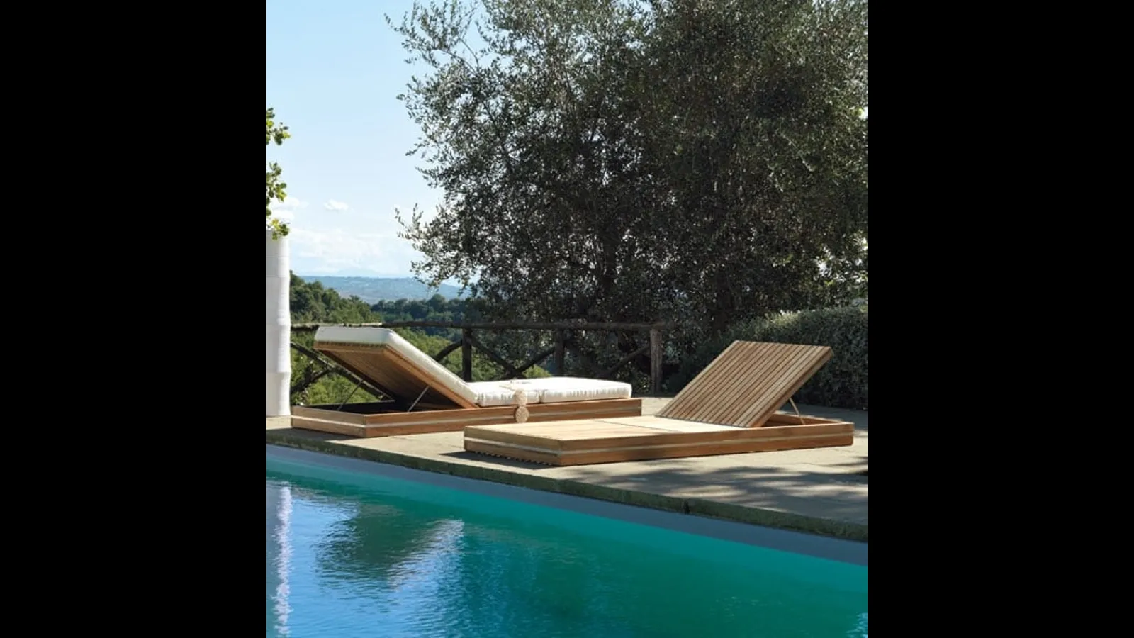 Lettino in Teak Essenza di Ethimo