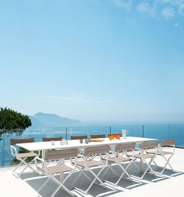 Tavolo allungabile Flat di Ethimo