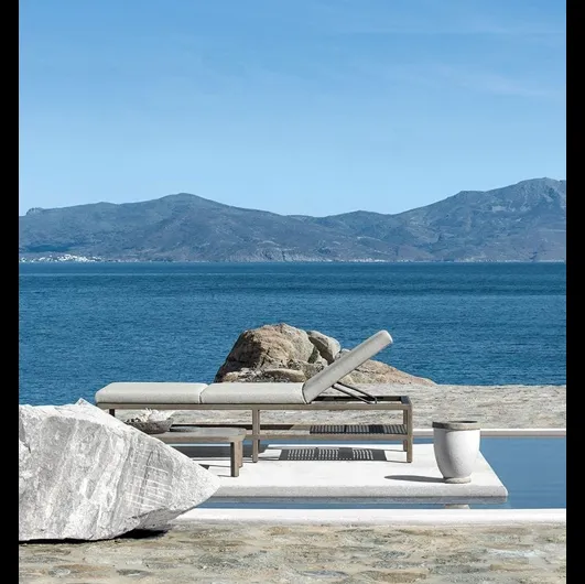 Lettino Grand Life di Ethimo