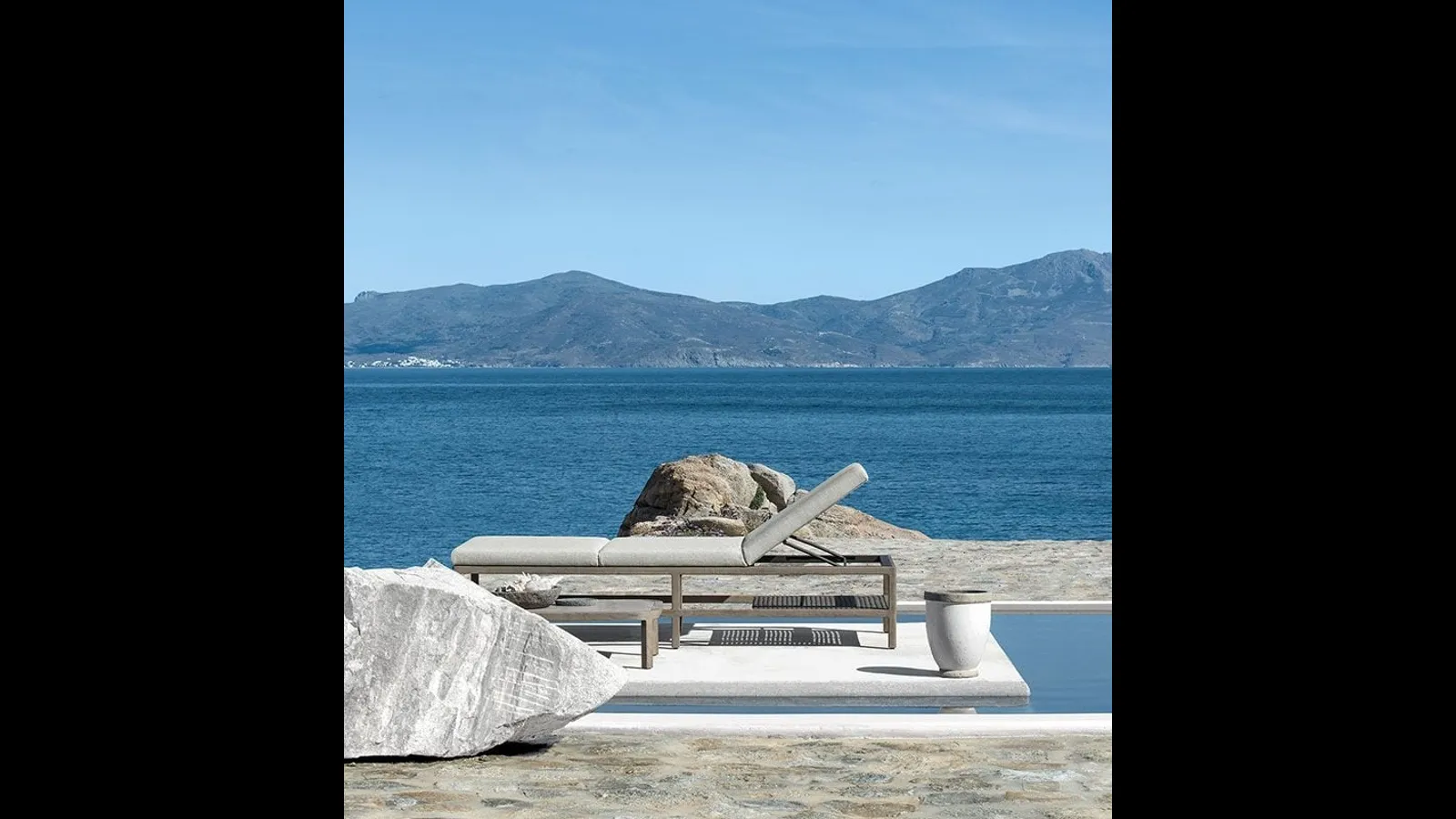 Lettino Grand Life di Ethimo