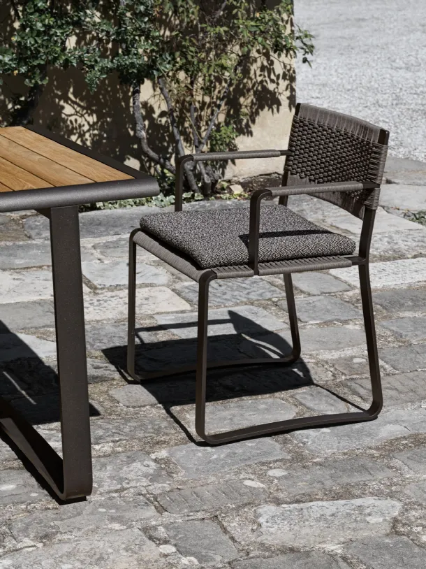 Sedia Green Point in corda di Molteni & C