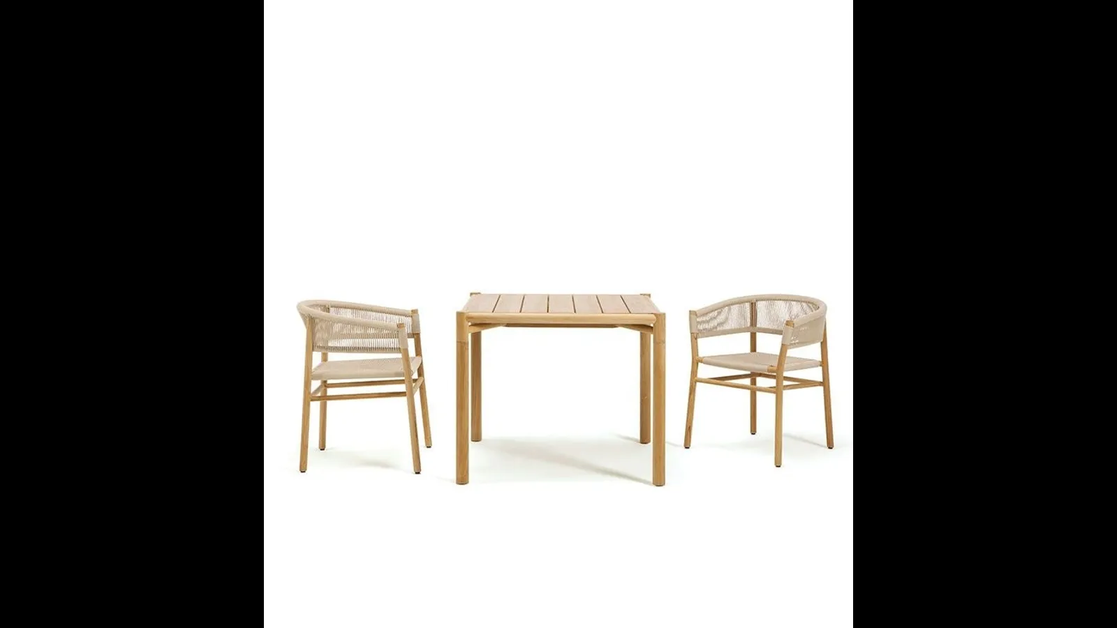 Tavolo in Teak Kilt di Ethimo
