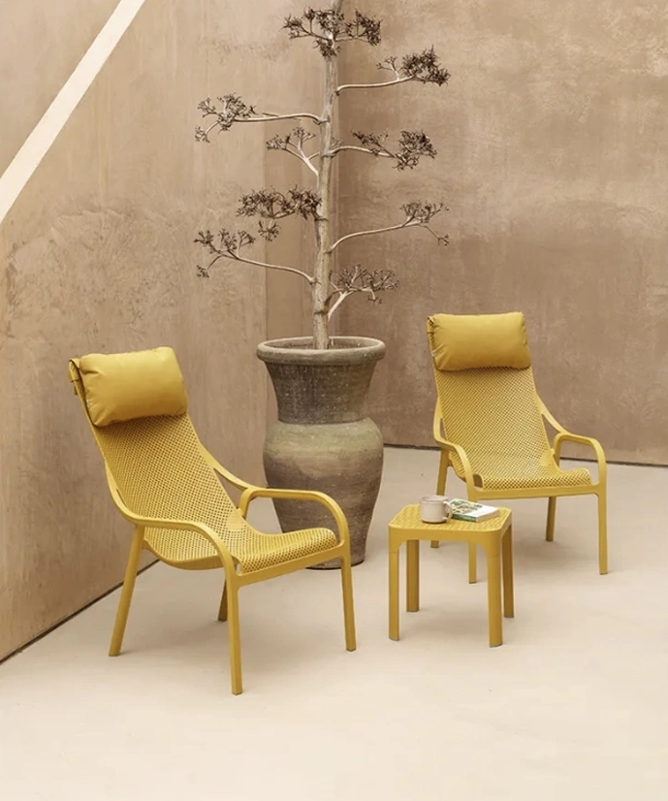 Tavolino in polipropilene Net 40 di Nardi