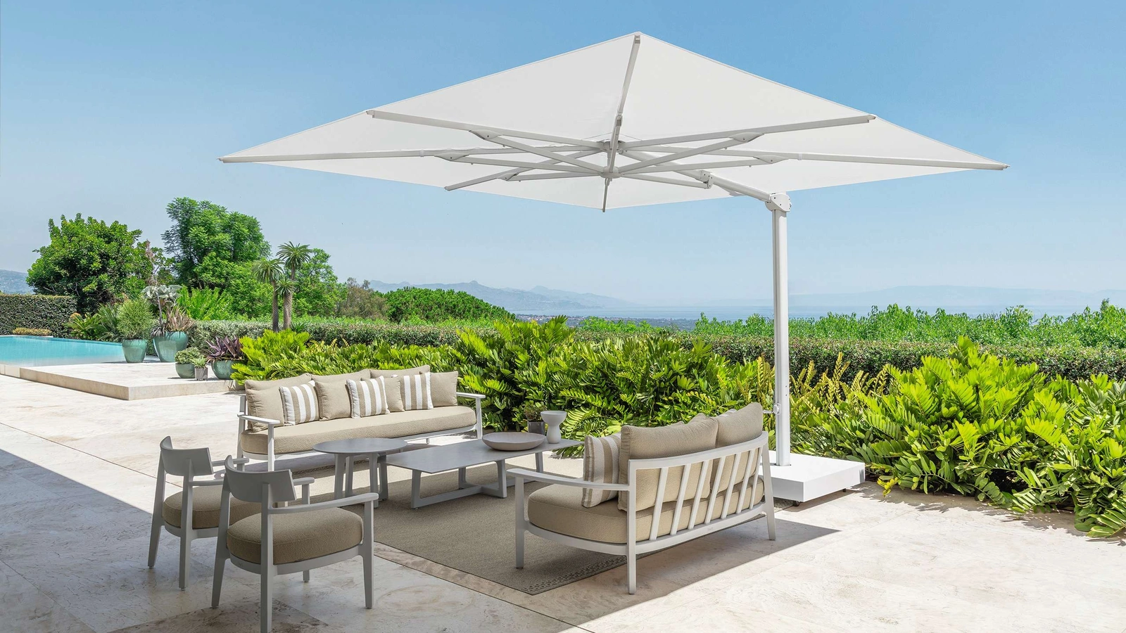 Ombrellone Parasol Eros di Talenti