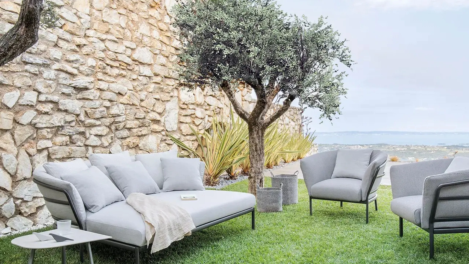 Salotto da esterno Ria Soft di Fast