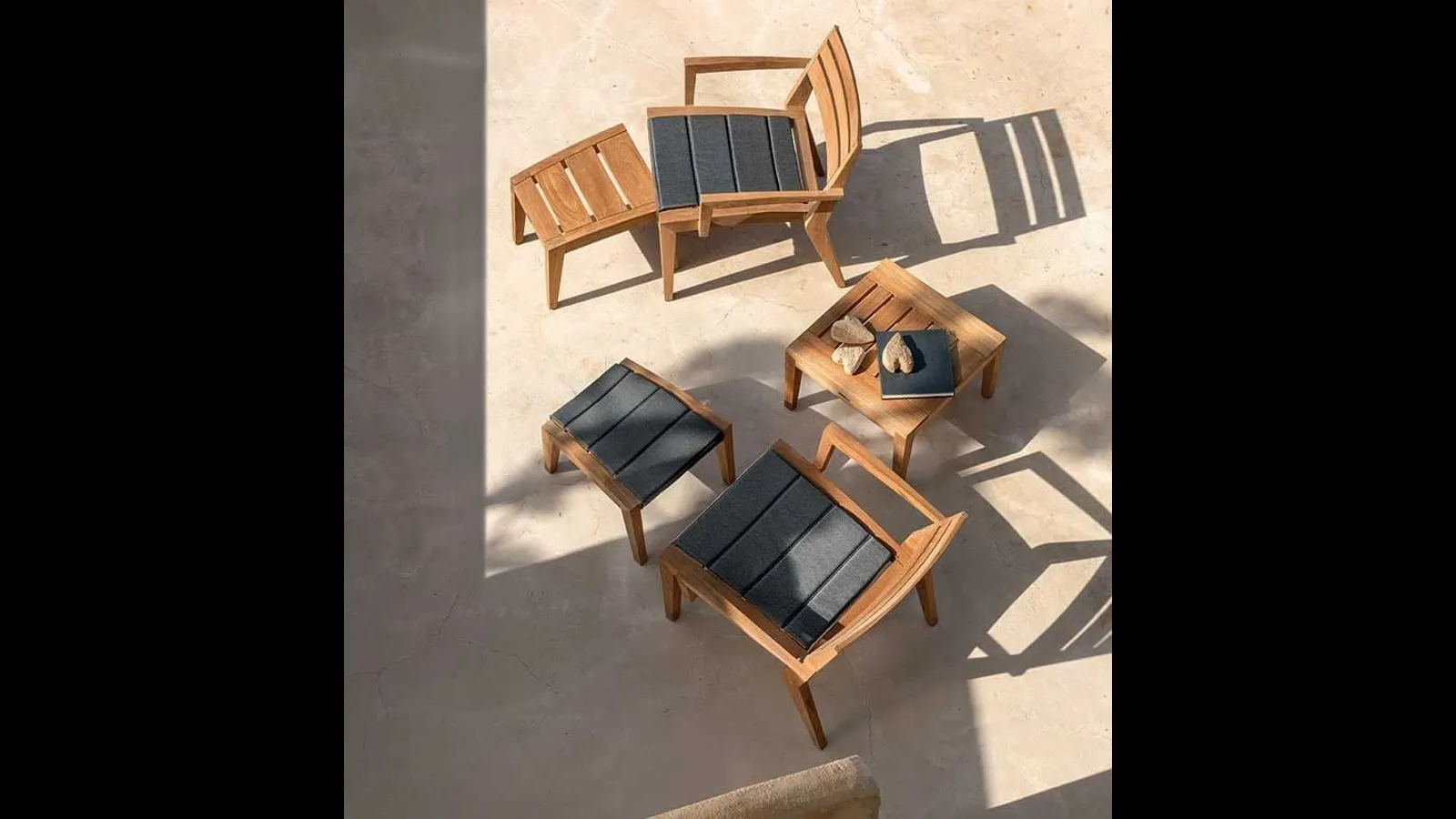Poltrona in Teak Ribot di Ethimo