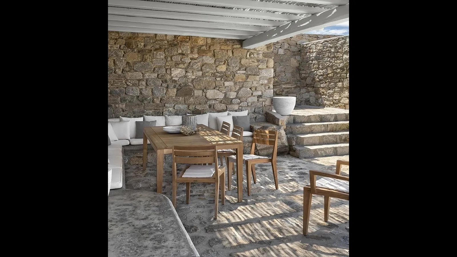 Tavolo allungabile Ribot di Ethimo