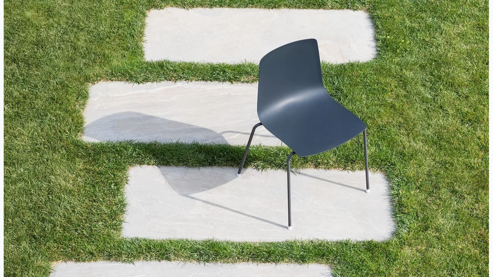 Sedia da giardino Slim Chair Outdoor di Alias