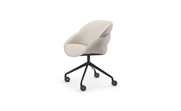 Sedia operativa girevole Camilla Wheels di Cattelan Italia