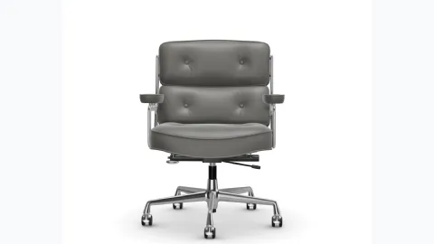 Seduta Operativa in pelle Lobby Chair di Vitra