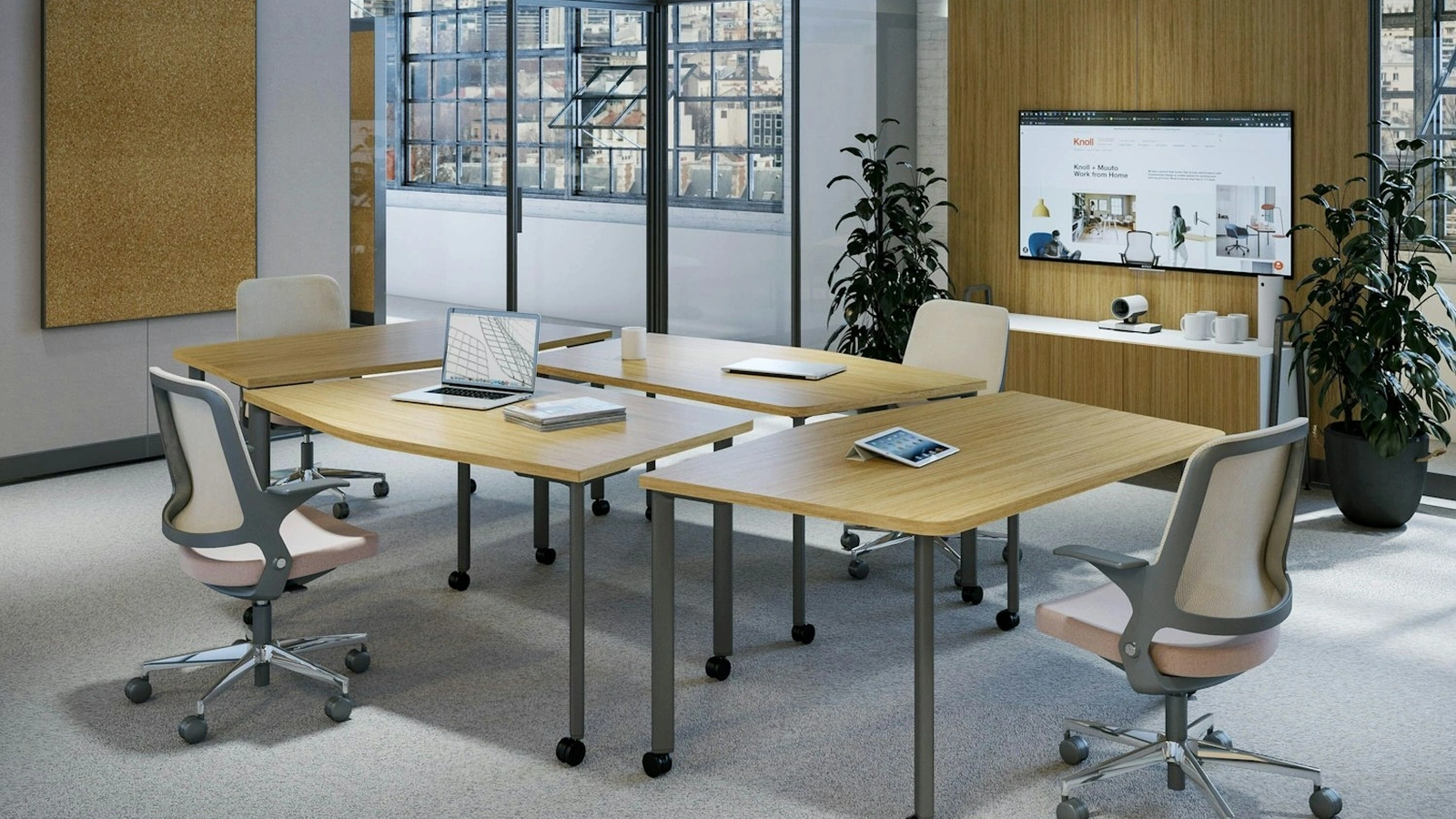 Seduta Operativa Ollo with Knit Back di Knoll