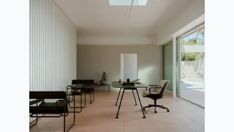 Poltrona Direzionale Pollock Executive di Knoll