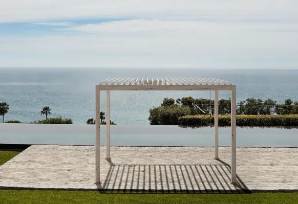 Pergola Ocean Rustic Bianco di Bizzotto